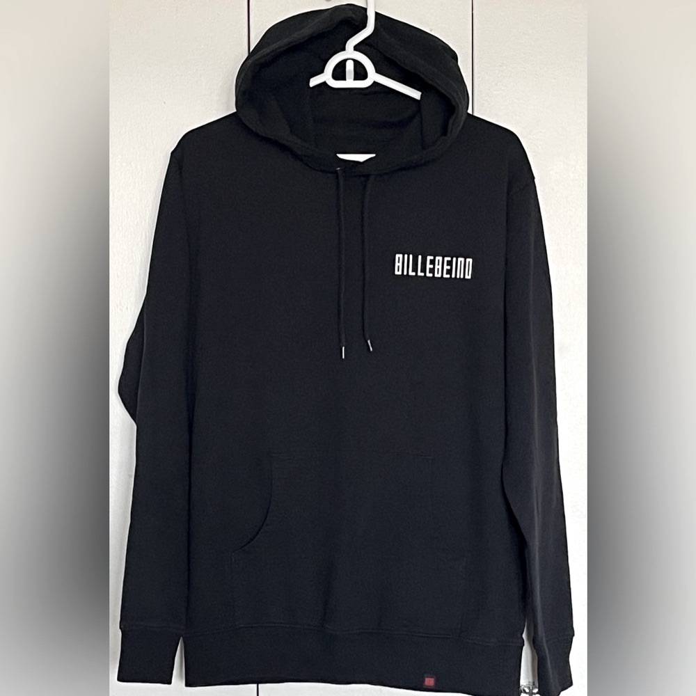 BILLEBEINO Black Men's Hoodie